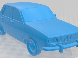 renault 12 - dacia 1300 printable car Modèles 3D en vedette
