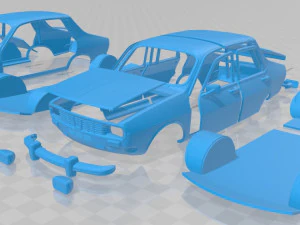 renault 12 - mobil dacia 1300 yang dapat dicetak Model Cetak 3D
