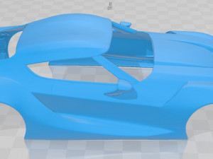 toyota ft-1 2014 printable body car Model do druku 3D