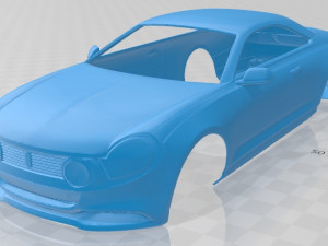 torino 380 concept printable body car 3D Print Model