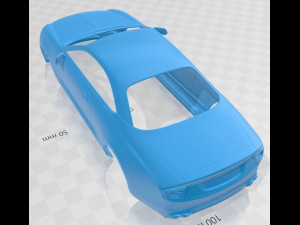 torino 380 concept printable body car Modelo de Impressão 3D