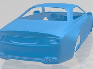 torino 380 concept printable body car Modelo de Impressão 3D