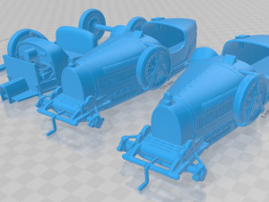 bugatti type 35 1924 printable car Modelo de impresión 3D