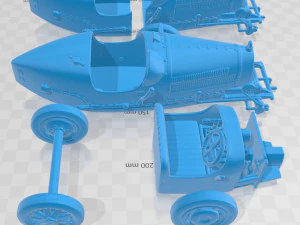 bugatti type 35 1924 printable car 3D Print Model