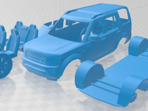 land rover discovery 2014 printable car 3D प्रिंट मॉडल