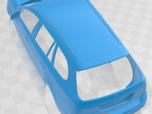 volkswagen golf variant 2010 printable body car Modelo de Impressão 3D