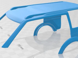 land rover discovery 2014 printable car in separate parts 3D Print Model