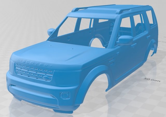 land rover discovery 2014 printable body car Model do druku 3D .c4d .max .obj .3ds .fbx .stl .blend 