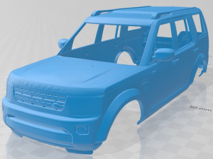 land rover discovery 2014 printable body car 3D 프린트 모델