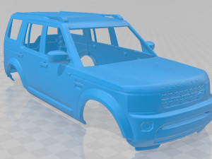 land rover discovery 2014 printable body car Model do druku 3D