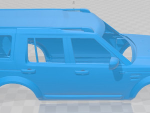 land rover discovery 2014 printable body car Model do druku 3D
