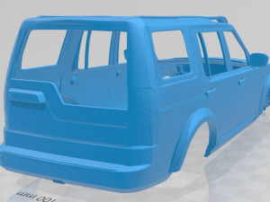 land rover discovery 2014 printable body car Model do druku 3D