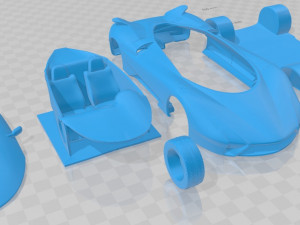 ssc tuatara 2011 printable car 3D-Druckmodell