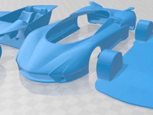ssc tuatara 2011 printable car 3D Print Model