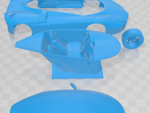 ssc tuatara 2011 printable car 3D-Druckmodell