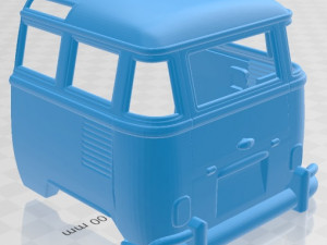 volkswagen transporter t1 1950 printable van 3D Print Model