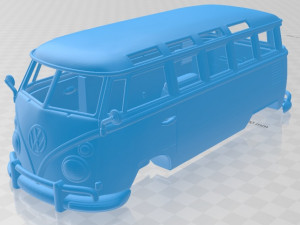 volkswagen transporter t1 1950 printable van 3D Print Model