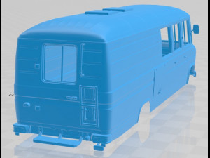 mercedes benz l508 d 1978 printable body van 3D Print Model