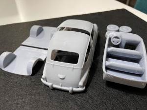 fiat 600 d 1960 printable car Modèles 3D en vedette
