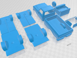 f 150 1978 printable car 3D प्रिंट मॉडल
