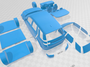 land rover discovery sport dynamic 2016 printable car 3D-printmodel