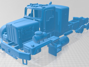 kenworth c500 2001 printable truck Modelo de Impressão 3D