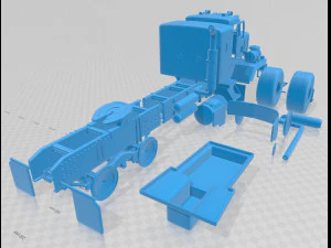 kenworth c500 2001 printable truck 3D Print Model