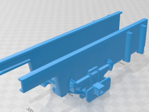 kenworth c500 2001 printable truck 3D-printmodel
