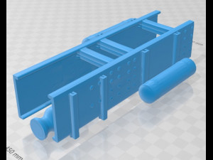 kenworth c500 2001 printable truck 3D-printmodel