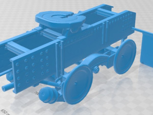 kenworth c500 2001 printable truck 3D-printmodel