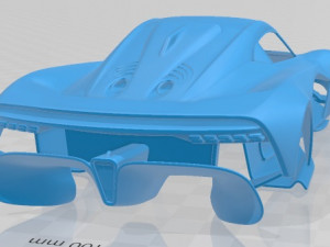aston martin valhalla 2020 printable body car 3D 프린트 모델