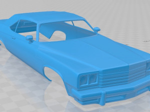 buick lesabre convertible 1975 printable body car 3D 프린트 모델