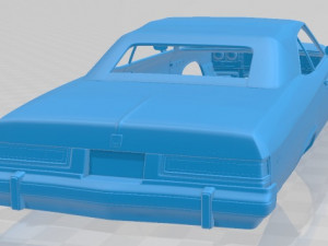 buick lesabre convertible 1975 printable body car 3D 프린트 모델