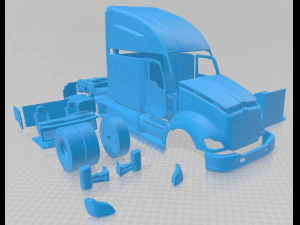 kenworth t680 2015 printable truck 3D Print Model