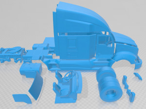 kenworth t680 2015 printable truck 3Dプリントモデル