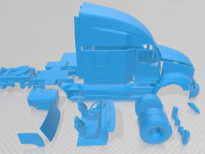 kenworth t680 2015 printable truck 3D Print Model