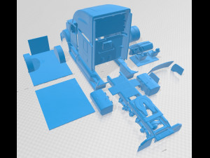 kenworth t680 2015 printable truck 3Dプリントモデル