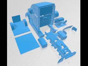 kenworth t680 2015 printable truck 3D Print Model