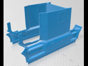 kenworth t680 2015 printable truck 3D Print Model