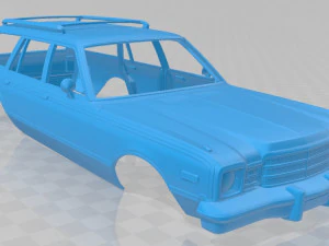 volare wagon 1976 carrosserie imprimable Modèles 3D en vedette