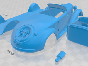 alfa romeo 6c 2300 s touring pescara spider 1935 printable car Modello di stampa 3D