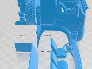 kamaz 6560 printable truck 3D Print Model