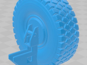 kamaz 6560 printable truck 3Dプリントモデル