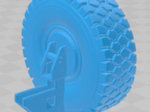 kamaz 6560 printable truck 3D Print Model