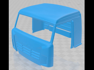 kamaz 6560 printable truck 3Dプリントモデル
