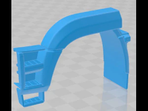 kamaz 6560 printable truck 3D Print Model
