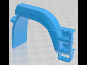 kamaz 6560 printable truck 3D Print Model