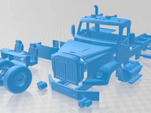 autocar dc 64 2019 printable truck 3D Print Model