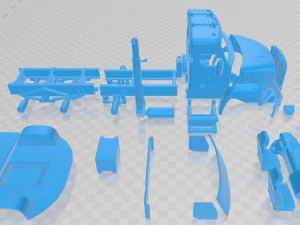 autocar dc 64 2019 printable truck 3D Print Model