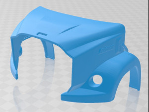autocar dc 64 2019 printable truck 3D प्रिंट मॉडल